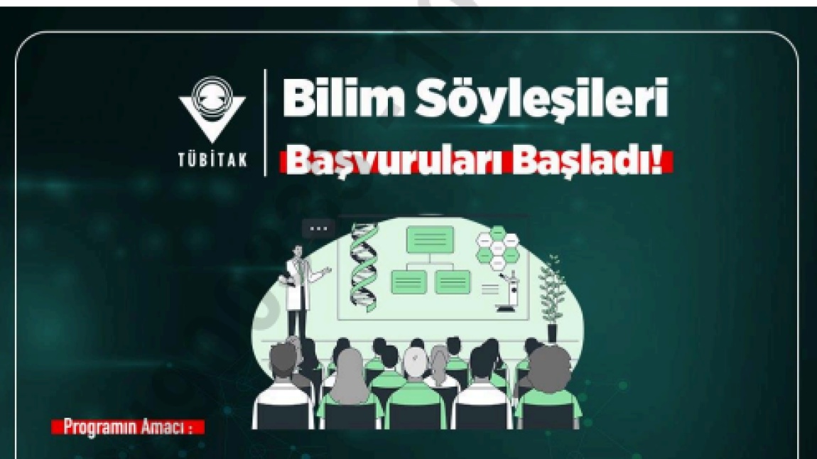 TÜBİTAK BİLİM SÖYLEŞİLERİ