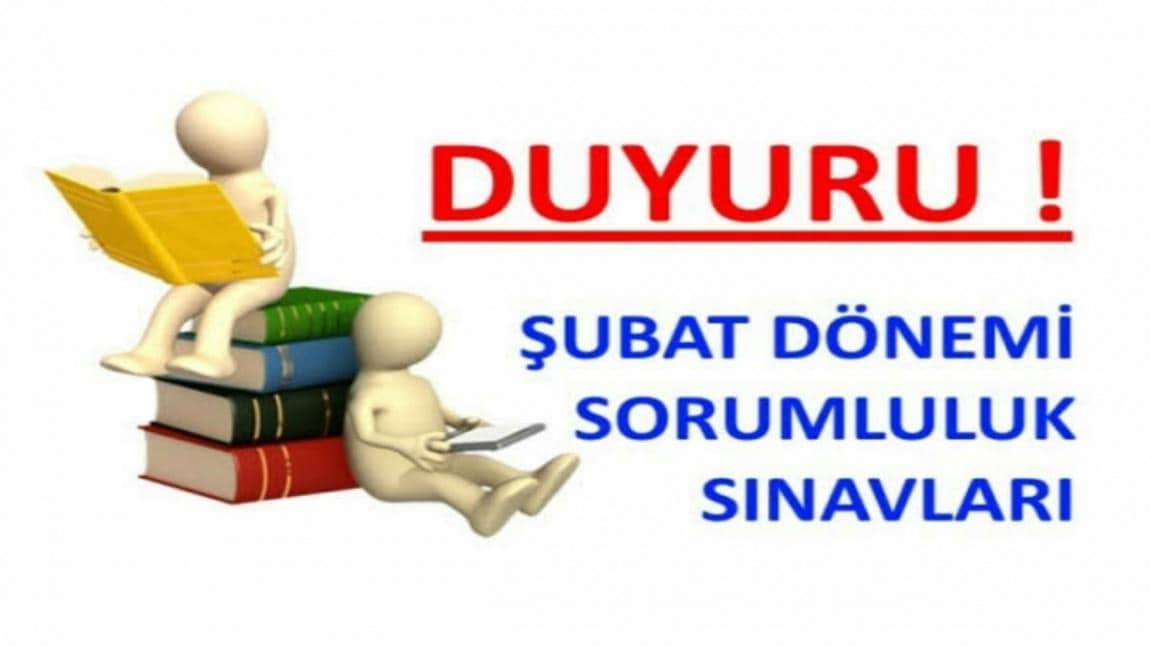 03-08 Şubat Sorumluluk Sınavları Takvimi